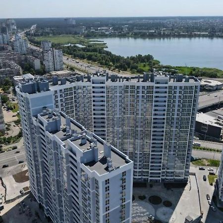 Квартира Метро Харківська, Позняки Жк Лебединий Kiev Exterior foto